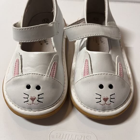 Wee Squeak White Rabbit Mary Janes - 12 - Picture 3 of 5